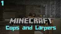 Minecraft: FUNNY COPS AND LARPERS! Mini-Game w/Mitch & Team Larpted!