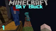 Minecraft: SkyBlock Survival Episode 1 - How To  NOT Cobblestone Generator!